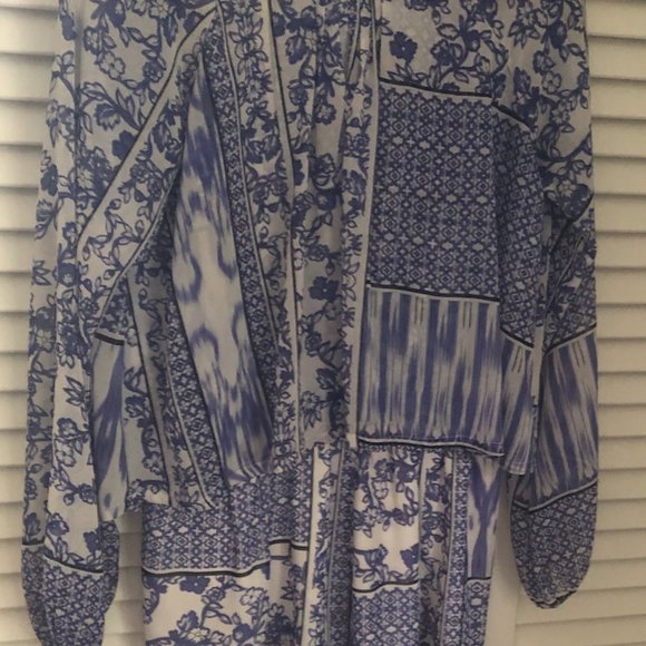 Anthropologie Two Arrows Paisley Purple Romper, Womens L - Picture 4 of 4